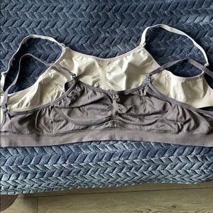 2 Maternity Nursing Bras Size Medium
